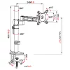 dq-wall-support-vm-d12-support-ecran-pc-noir Wall-Support VM-D12 - Support écran PC Noir